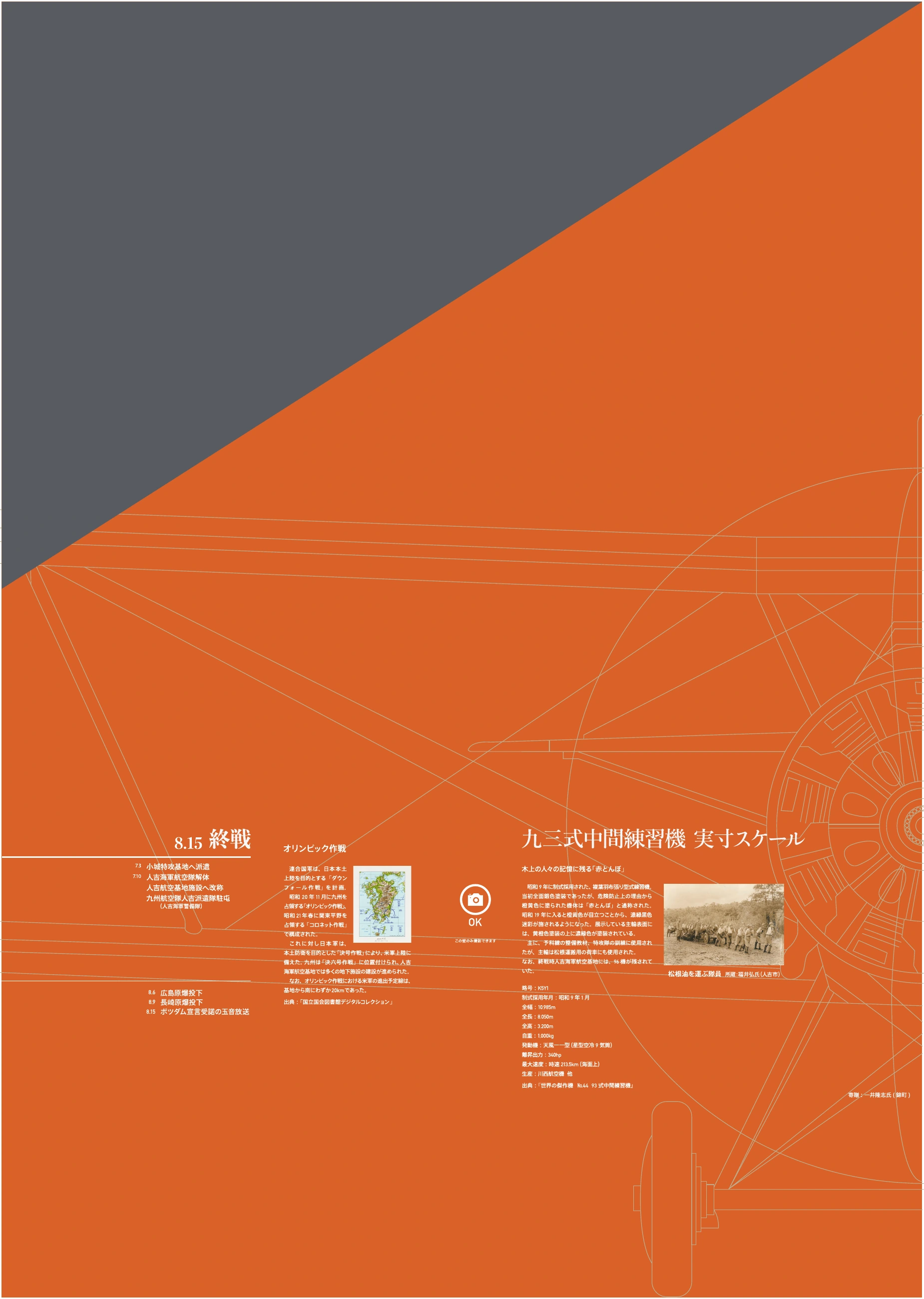 制作データから抜粋した赤とんぼの翼と機体の線画